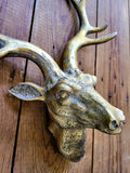 Hanging Deer Head Sculpture